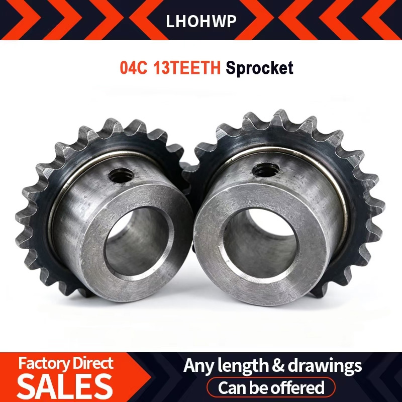 Chain Sprocket Set - قطعة واحدة من الترس المتين 04C