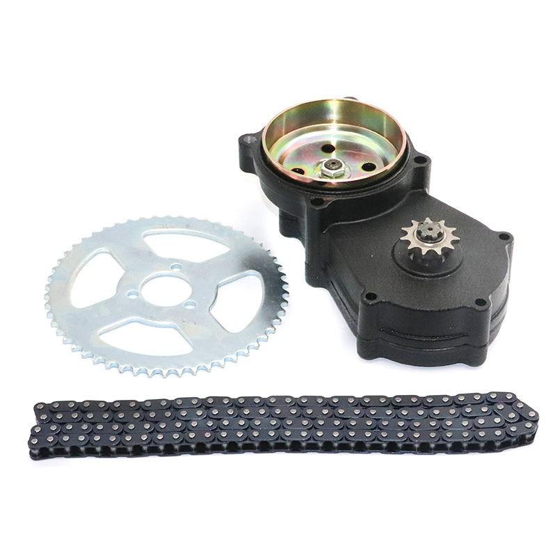 47cc 49cc دراجة الجيب علبة الت - مراجعة Sprocket Chain وسعره