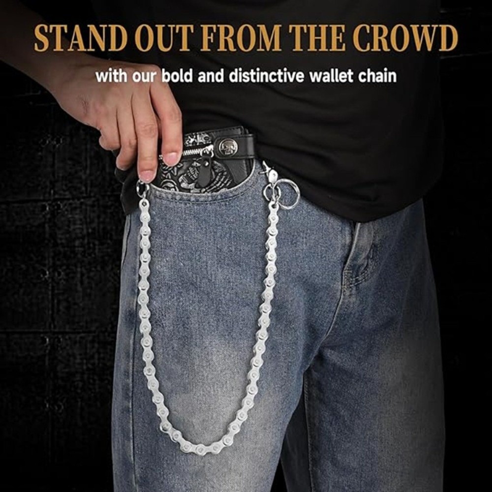 سلسلة خصر فضية بأسلوب الهيب هو - مراجعة Bicycle Chain وسعره
